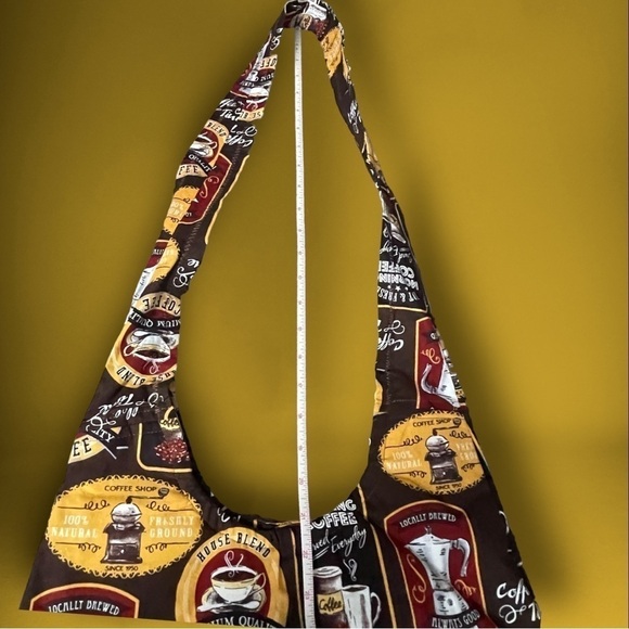 MORNING Coffee Sling Bag Hobo Purse - Picture 14 of 16